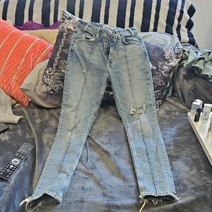 Levi's Classic Blue Straight Leg Jeans